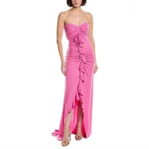 Revolve Cinq a Sept Jennette Gown in Calla Lily Size 0 New With Tag